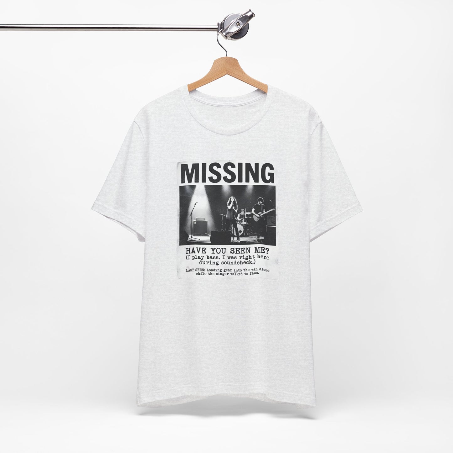 Missing Concert Tee - Vintage Rock Band Shirt