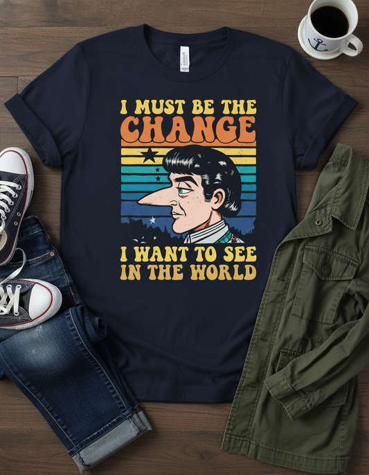 Pinocchio T-Shirt - Retro Inspirational Funny Graphic Tee