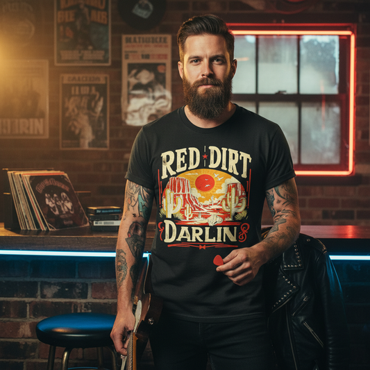 Red Dirt Darlin' T-Shirt - Southern Charm Gift