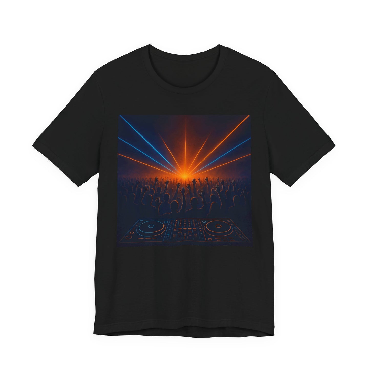DJ Party Graphic Tee - Music Festival Rave Shirt