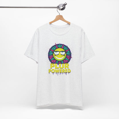 PLUR Smiley Sun Rave Tee | Music Festival Shirt
