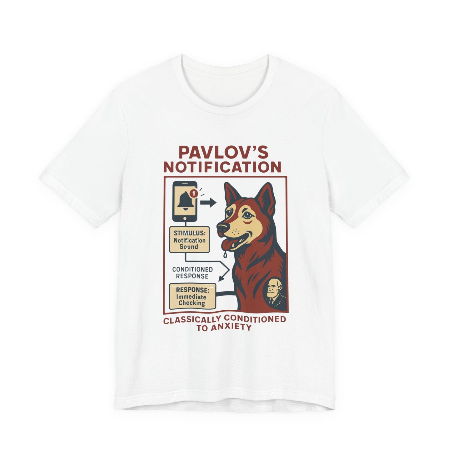 Pavlov's Dog T-Shirt | Psychology Humor Gift