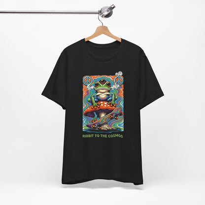 Space Frog T-Shirt - Psychedelic Retro Graphic Tee