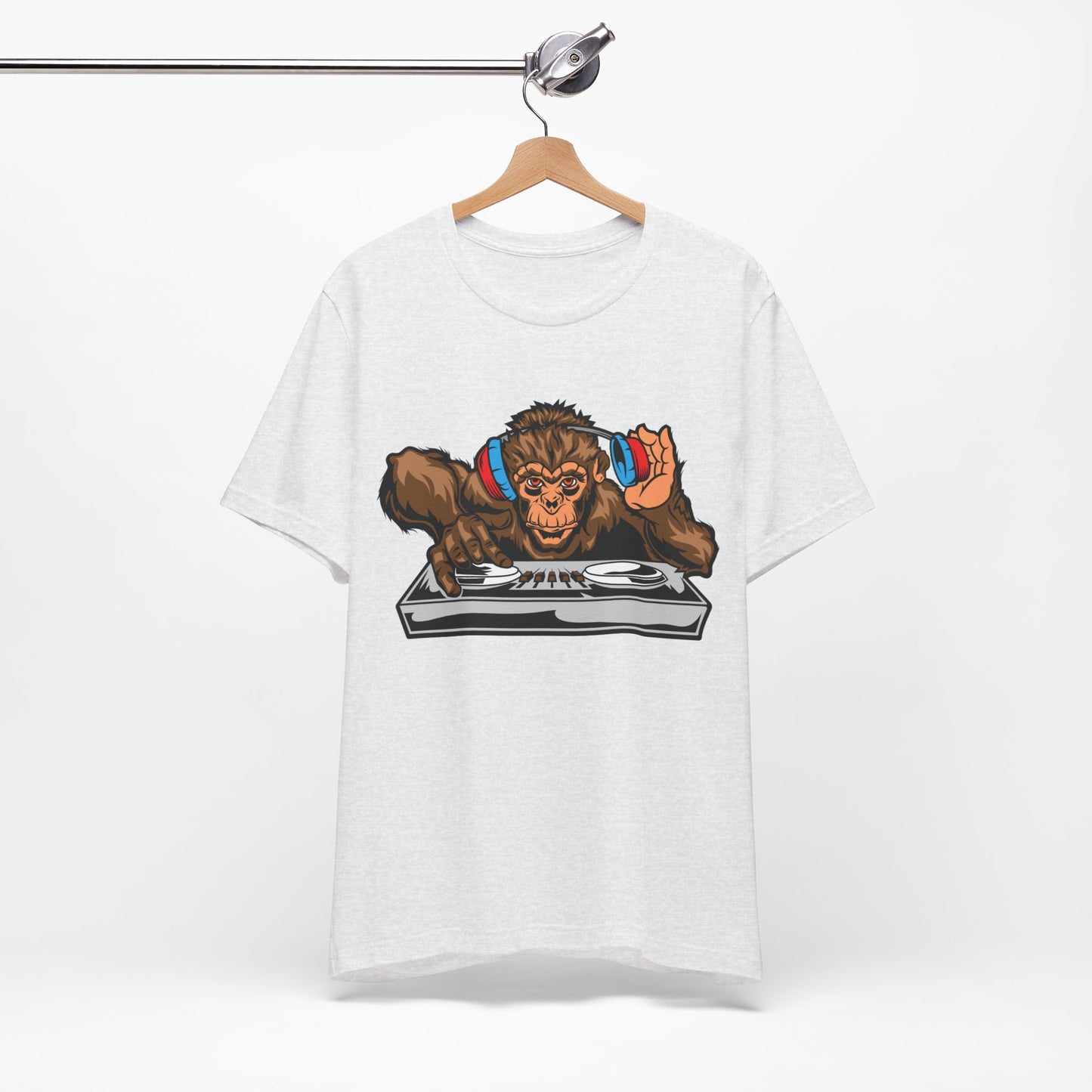 DJ Monkey Graphic Tee - Unique Gift for Music Lovers