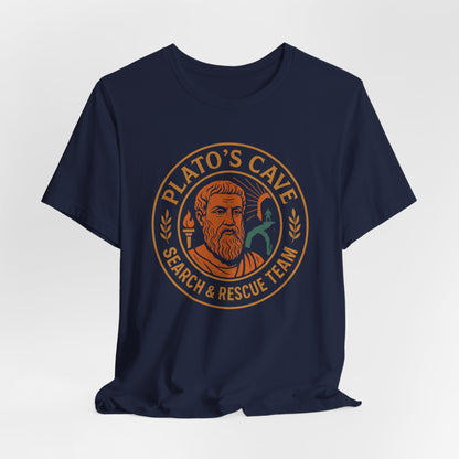 Plato's Cave Rescue Tee | Philosophy Humor Gift