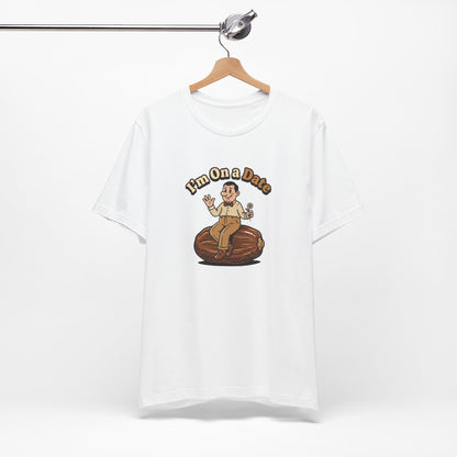 Funny Donut Date T-Shirt - Humor Graphic Tee