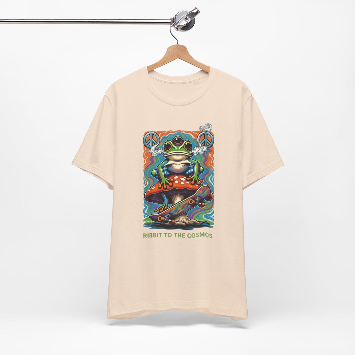 Space Frog T-Shirt - Psychedelic Retro Graphic Tee