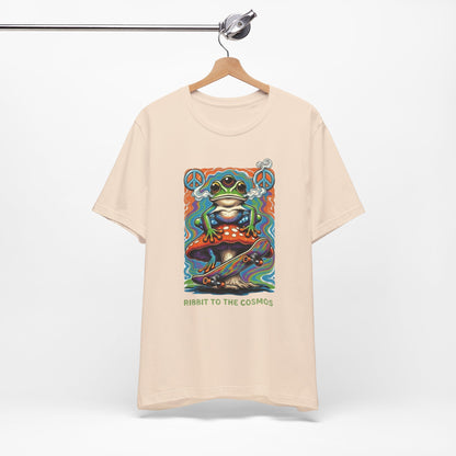 Space Frog T-Shirt - Psychedelic Retro Graphic Tee