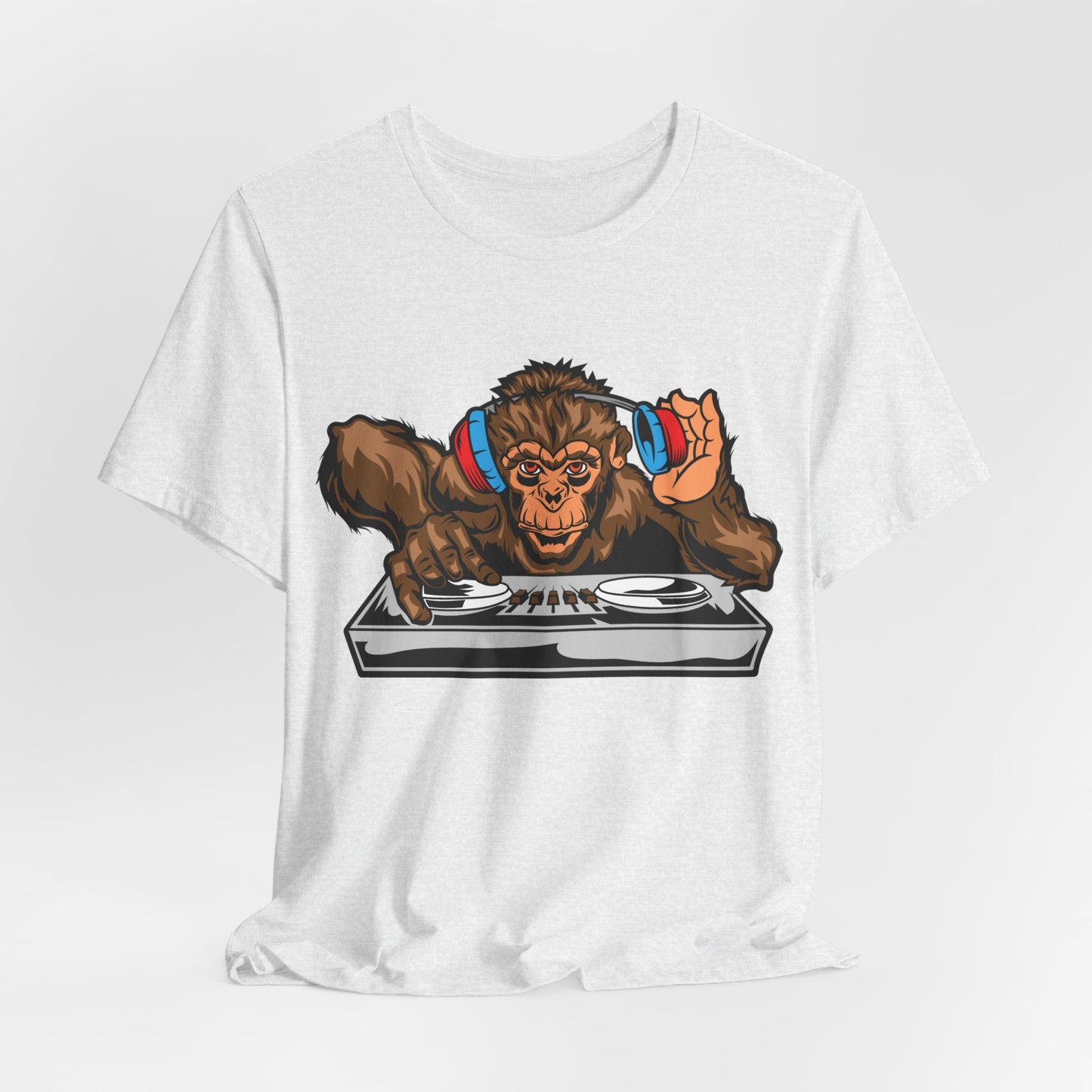 DJ Monkey Graphic Tee - Unique Gift for Music Lovers