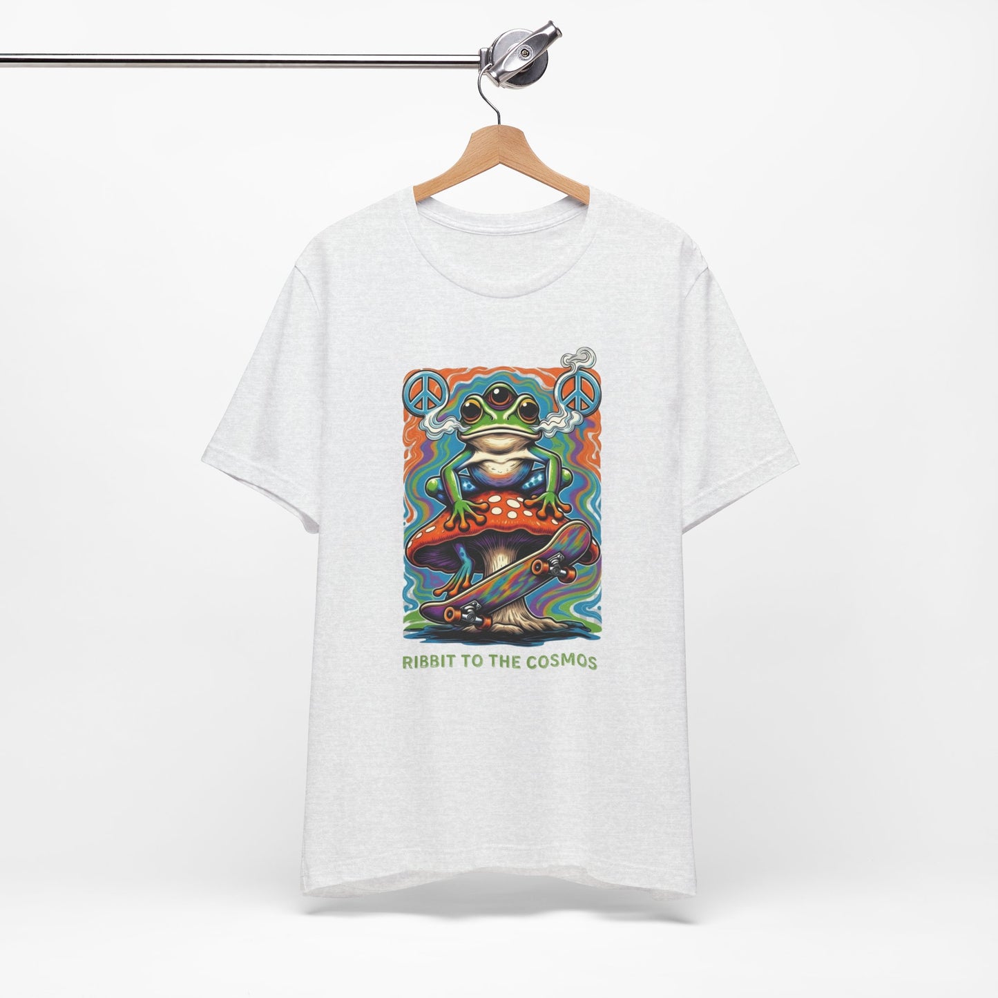 Space Frog T-Shirt - Psychedelic Retro Graphic Tee