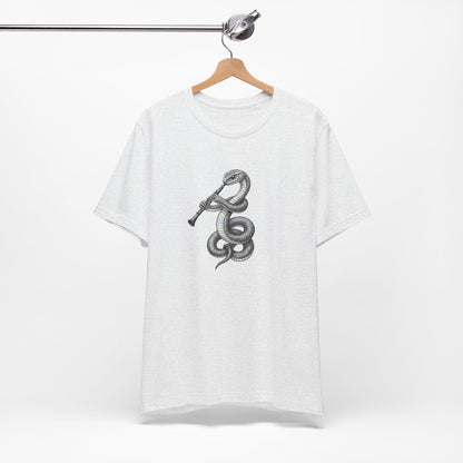 Snake Flute Tee - Dark Academia Graphic T-Shirt