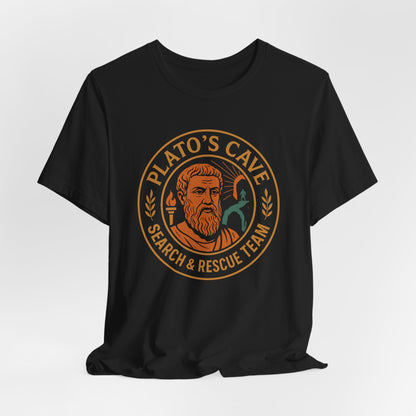 Plato's Cave Rescue Tee | Philosophy Humor Gift