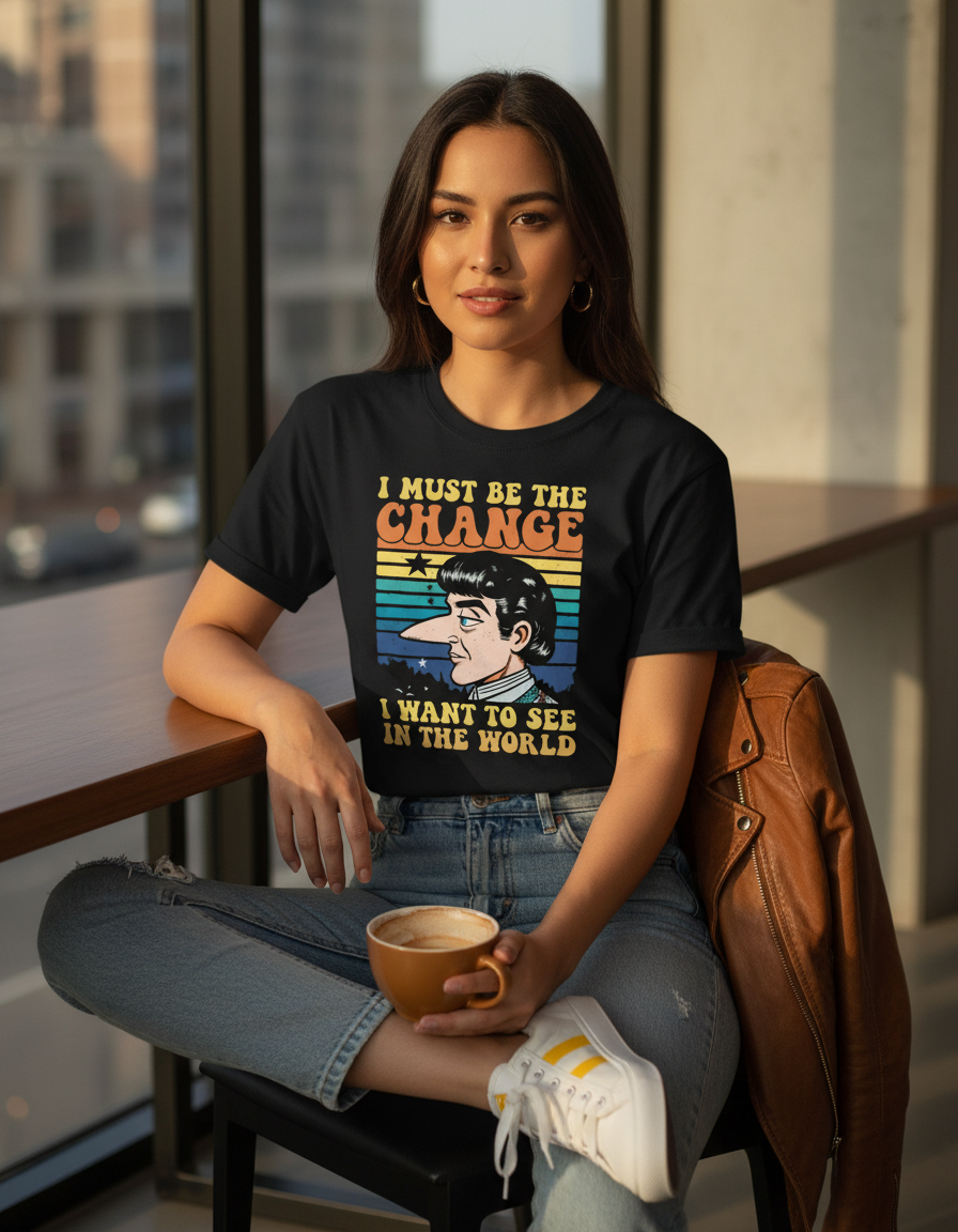 Pinocchio T-Shirt - Retro Inspirational Funny Graphic Tee