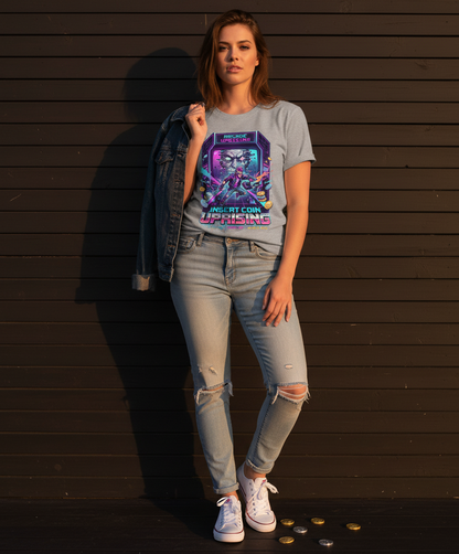 Retro Gamer T-Shirt - 80s Arcade Pixel Art Tee