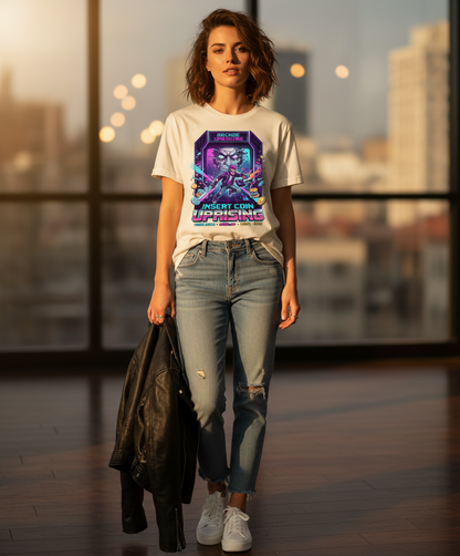 Retro Gamer T-Shirt - 80s Arcade Pixel Art Tee