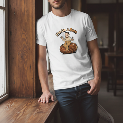 Funny Donut Date T-Shirt - Humor Graphic Tee