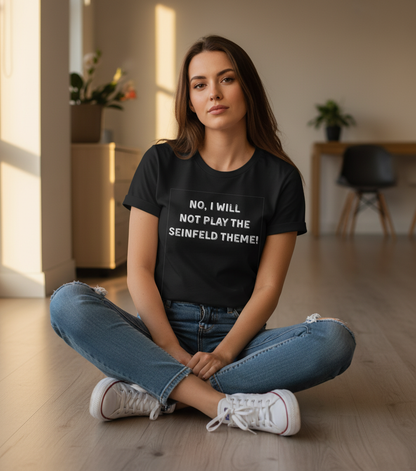 Seinfeld Theme Song Tee - Funny TV Show Fan T-Shirt