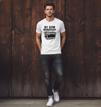 Gym Membership Funny T-Shirt - Workout Humor Tee