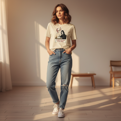 Philosopher Skull T-Shirt - Funny Gift for Thinkers