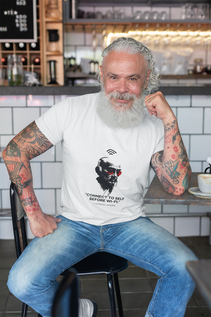 Connect to Self T-Shirt - Mindfulness Gift for Everyone