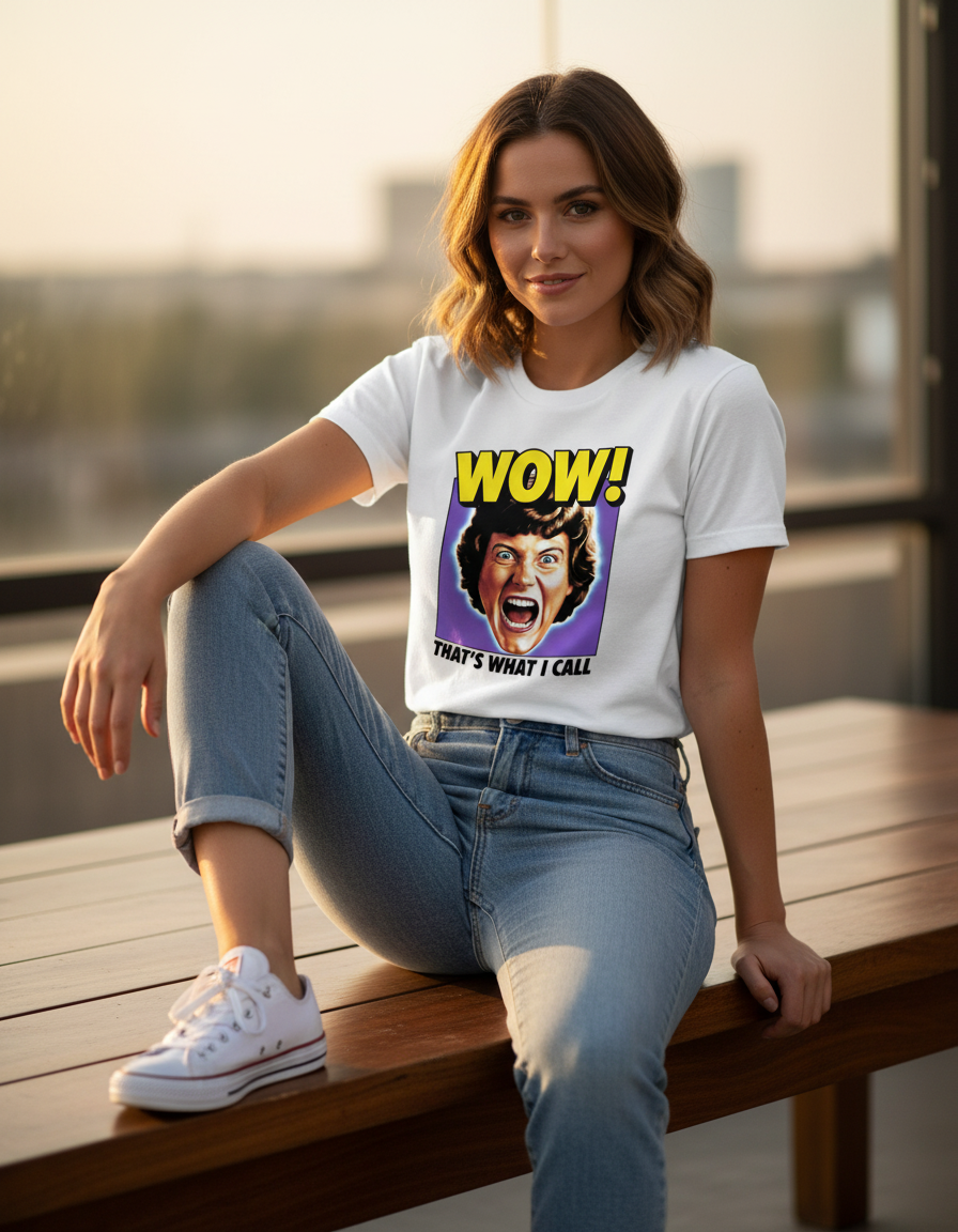 Retro Pop Art Graphic Tee - Funny Novelty Gift Shirt