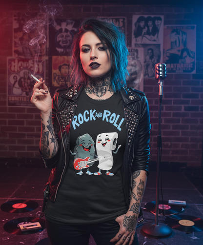 Funny Rock and Roll T-Shirt - Music Lover Gift