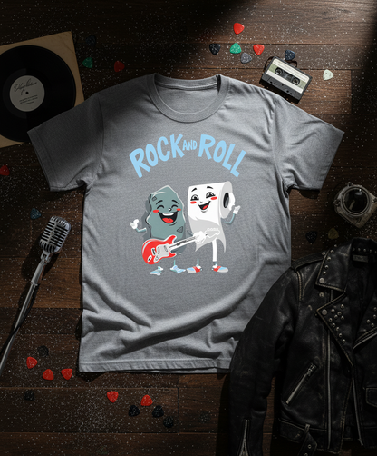 Funny Rock and Roll T-Shirt - Music Lover Gift