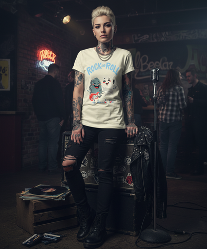 Funny Rock and Roll T-Shirt - Music Lover Gift