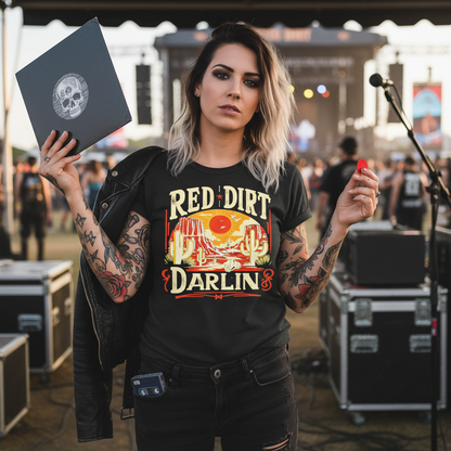 Red Dirt Darlin' T-Shirt - Southern Charm Gift