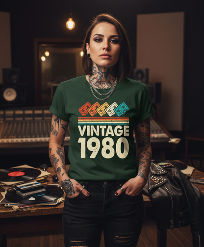 Vintage Mixtape T-Shirt - 80s Music Lover Gift