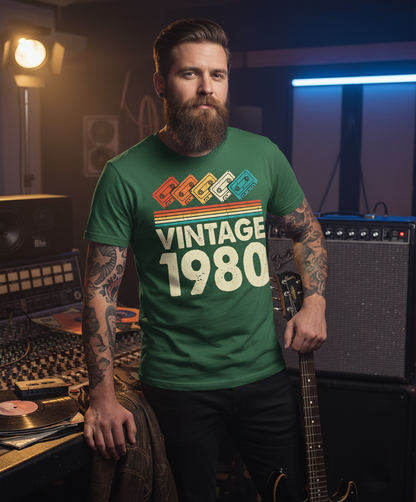Vintage Mixtape T-Shirt - 80s Music Lover Gift
