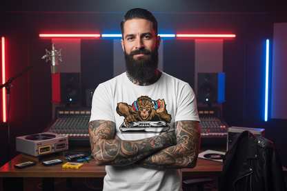 DJ Monkey Graphic Tee - Unique Gift for Music Lovers