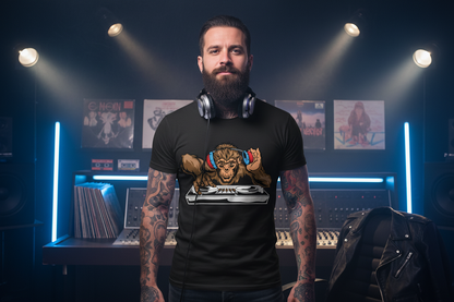 DJ Monkey Graphic Tee - Unique Gift for Music Lovers