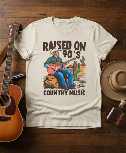 Raised on 90's Country Music T-Shirt