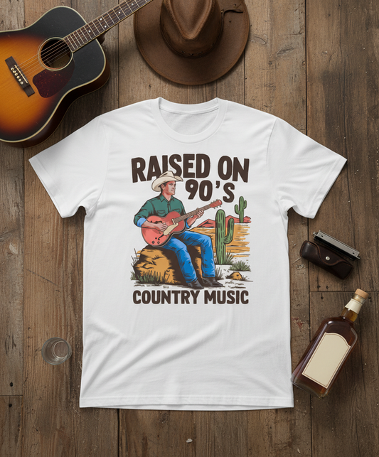 Raised on 90's Country Music T-Shirt