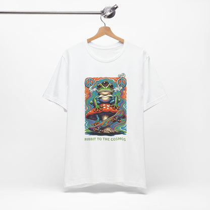 Space Frog T-Shirt - Psychedelic Retro Graphic Tee