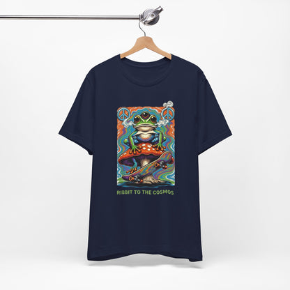 Space Frog T-Shirt - Psychedelic Retro Graphic Tee