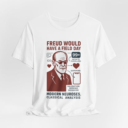 Freud T-Shirt: Psychoanalysis Humor Gift Tee