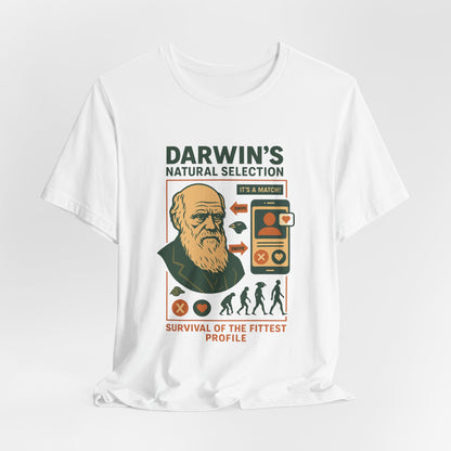 Evolution Science Graphic T-Shirt - Darwin Tee