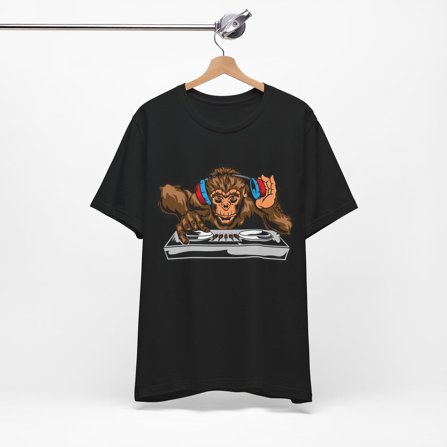 DJ Monkey Graphic Tee - Unique Gift for Music Lovers