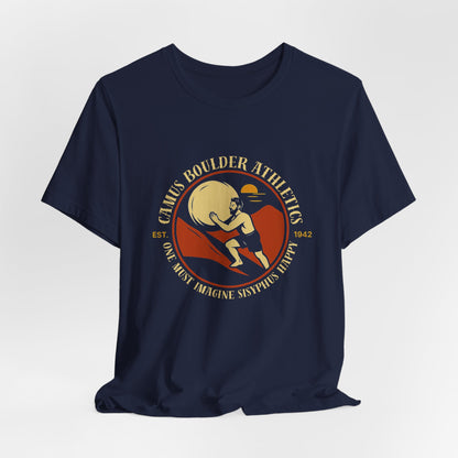 Sisyphus Pun Tee: Funny Existential Philosophy Shirt