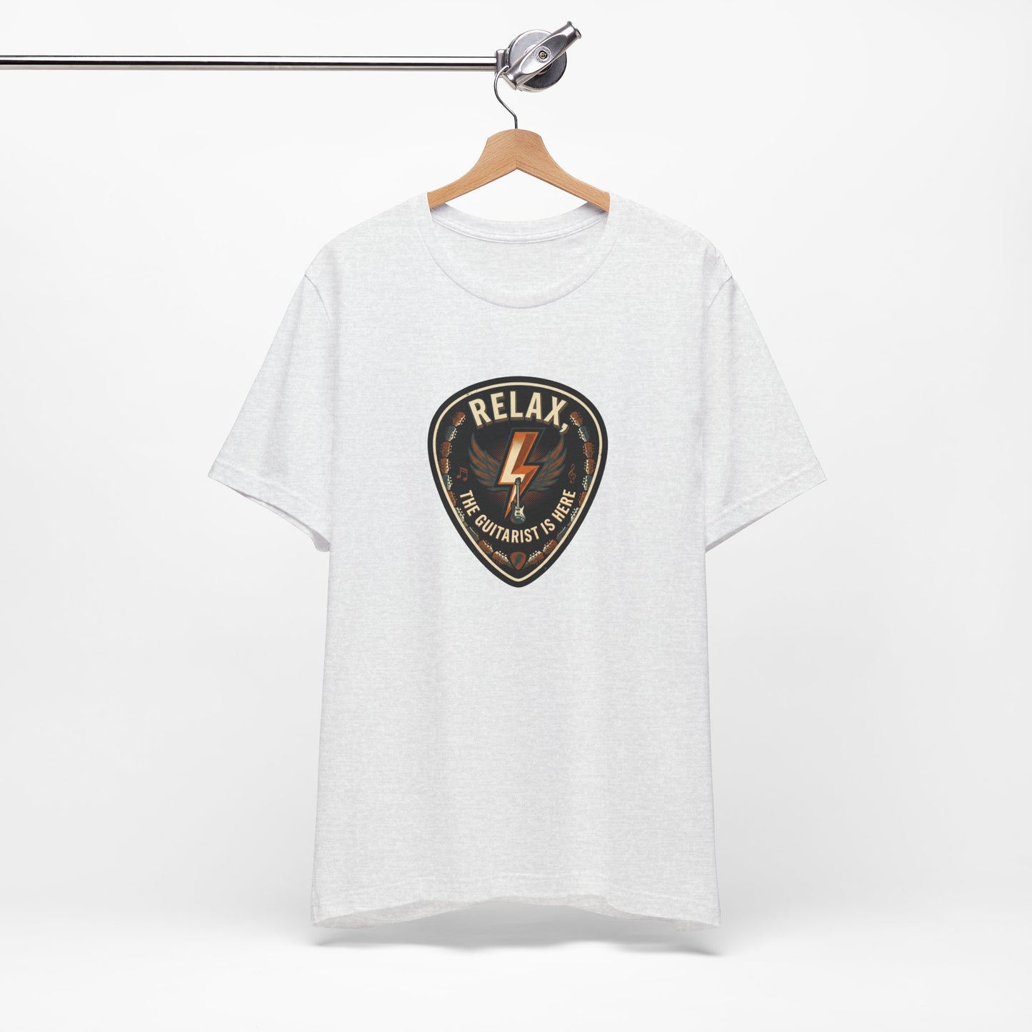 Relax Guitarist T-Shirt - Vintage Rock Music Gift Tee