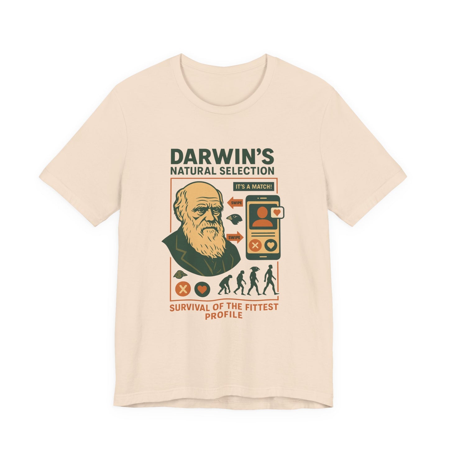 Evolution Science Graphic T-Shirt - Darwin Tee