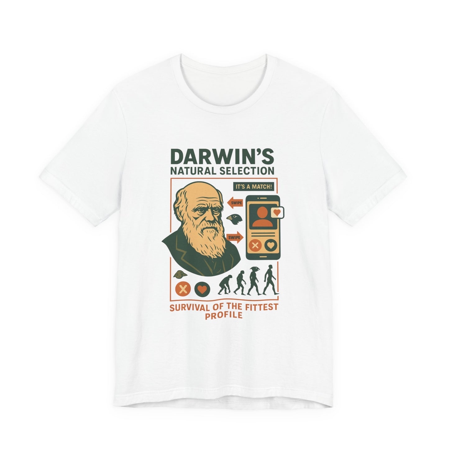 Evolution Science Graphic T-Shirt - Darwin Tee