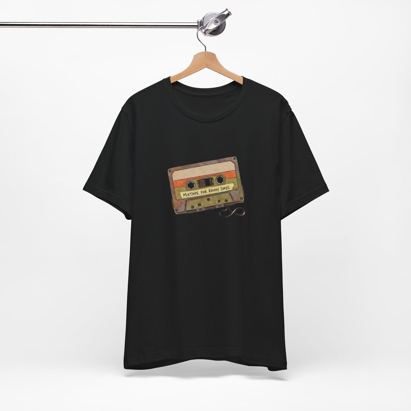 Retro Cassette Tape T-Shirt - Vintage Music Lover Gift