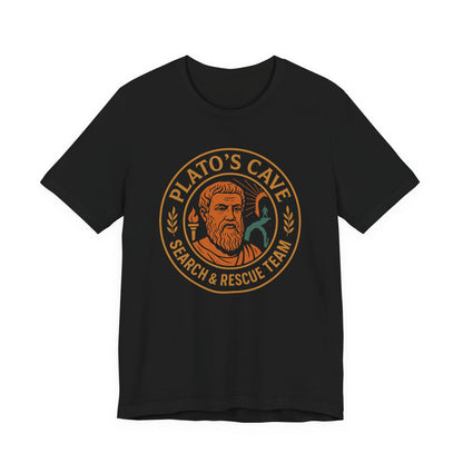 Plato's Cave Rescue Tee | Philosophy Humor Gift