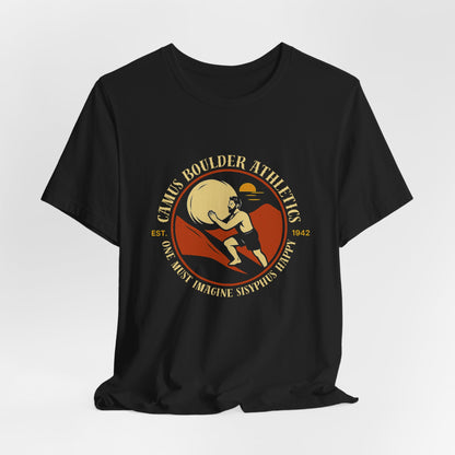Sisyphus Pun Tee: Funny Existential Philosophy Shirt
