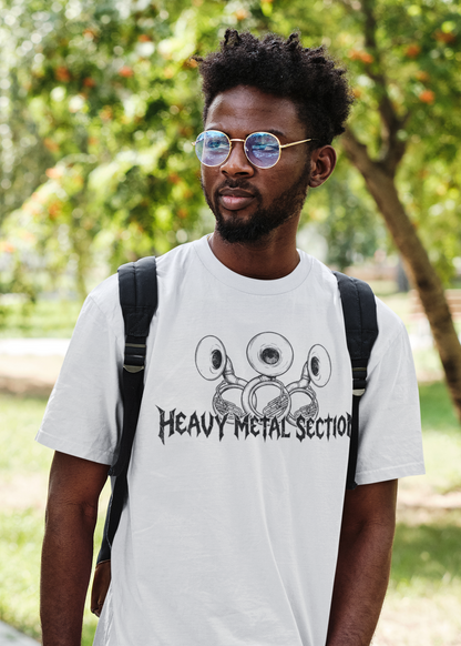 Trumpet Skull Heavy Metal Tee - Rock Music Band T-Shirt