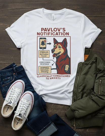 Pavlov's Dog T-Shirt | Psychology Humor Gift
