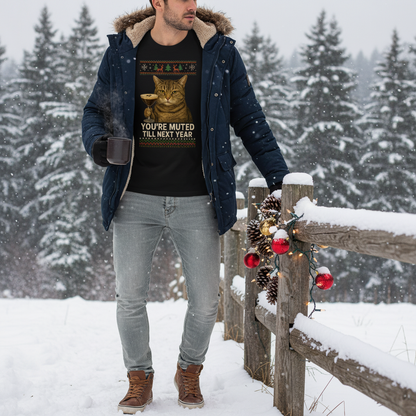 Espresso Martini Cat Christmas Shirt | Funny Holiday Gift